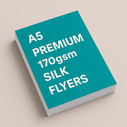 A5 Premium 170gsm Silk Flyers - Brand It Essex Ltd