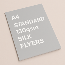 A4 Standard 130gsm Silk Flyers