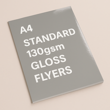 A4 Standard 130gsm Gloss Flyers