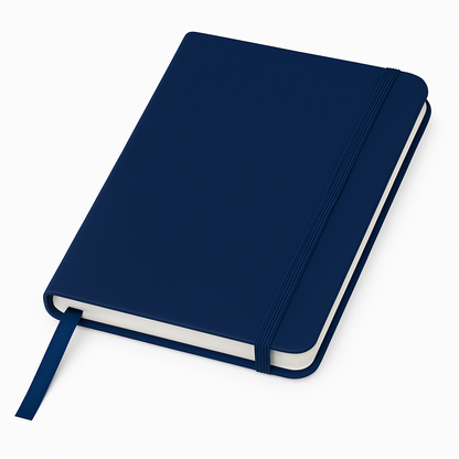 Custom Branded A6 Hard Cover Notebook – Full Colour Print
