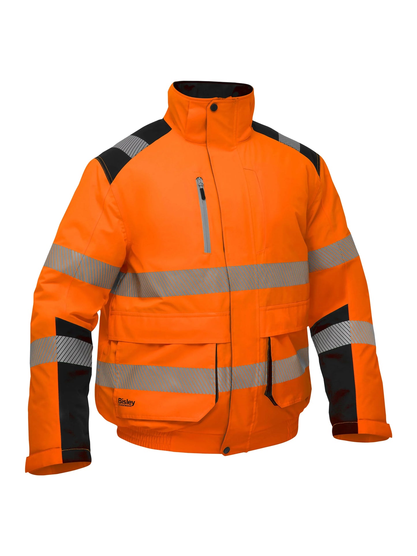 Bisley Taped Hi Vis Eric Jacket - Brand It Essex Ltd