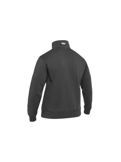 Bisley Rawson Two-Tone Fleece 1/4 Zip Sweater