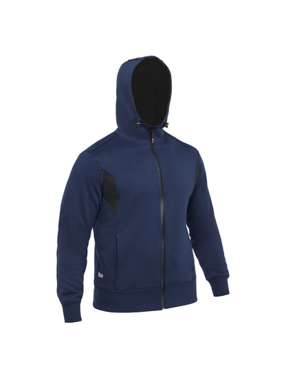 Bisley Rawson Two-Tone Fleece Zip Hoodie