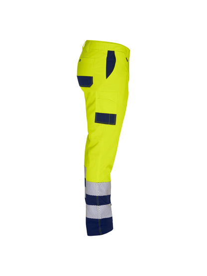 Bisley Taped Hi Vis Two-Tone Cargo Trousers