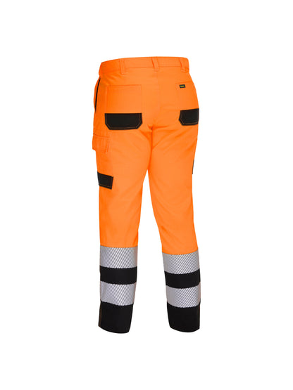 Bisley Taped Hi Vis Two-Tone Cargo Trousers