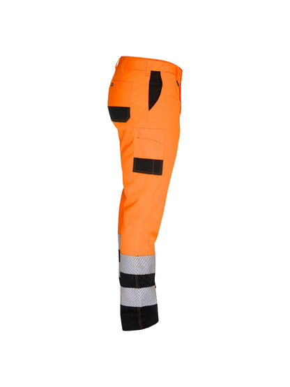Bisley Taped Hi Vis Two-Tone Cargo Trousers