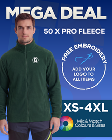 50 x Pro Fleece Jacket