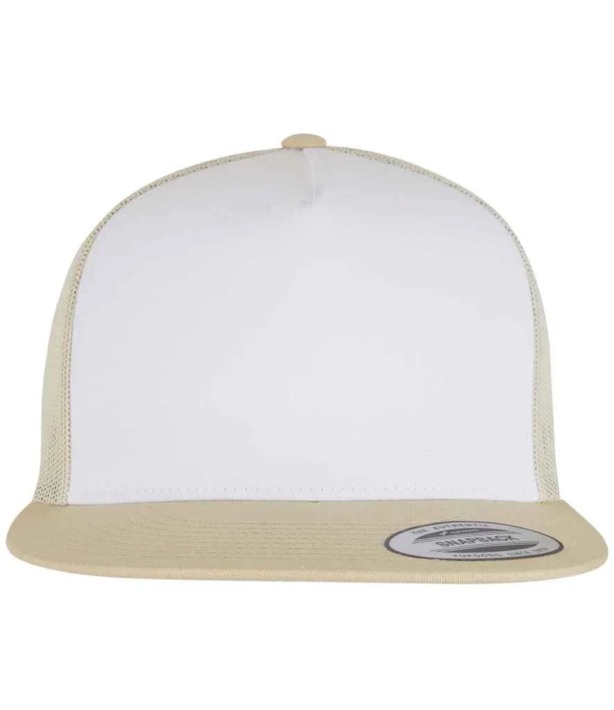 Personalised Custom Branded Flexfit Contrast Trucker Cap - F6006W - Brand It Essex Ltd