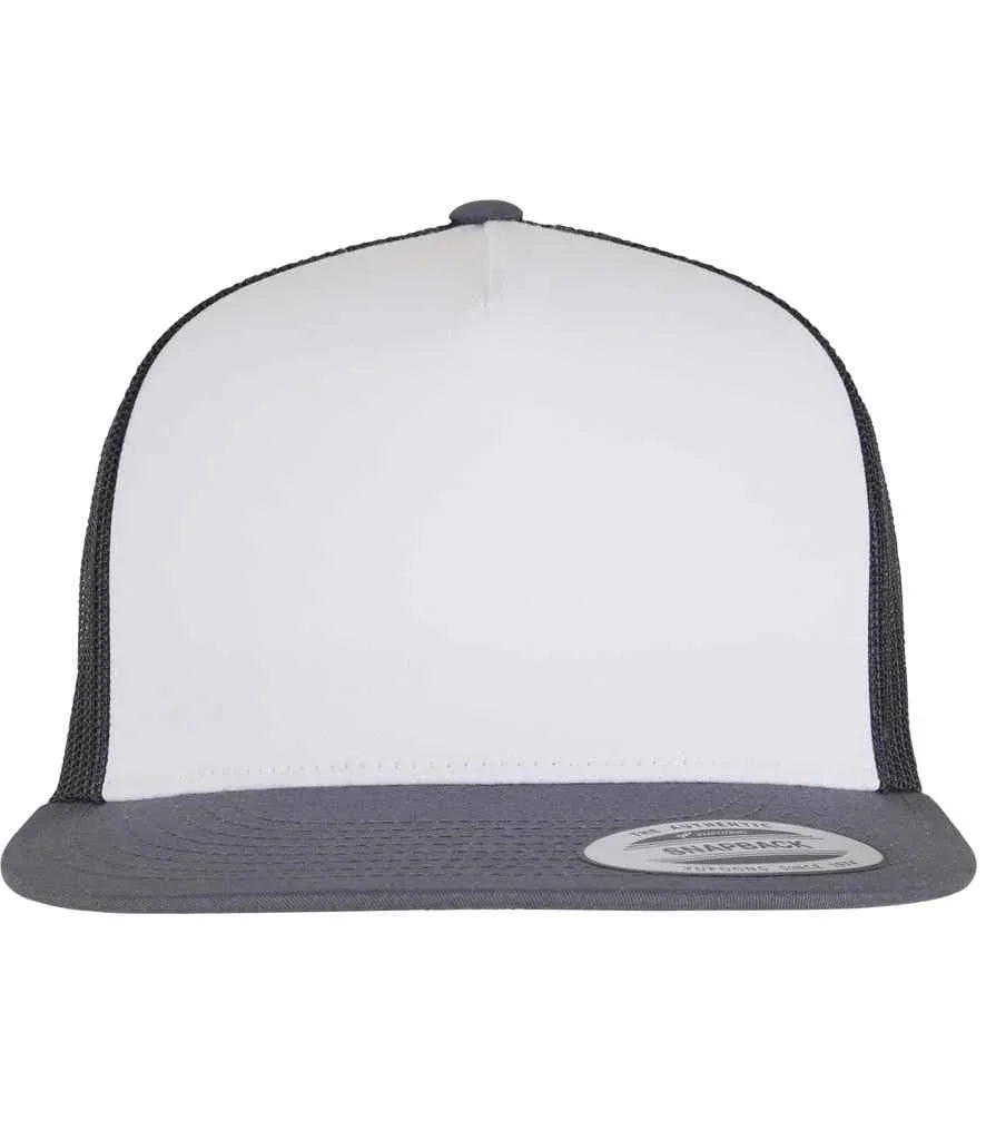 Personalised Custom Branded Flexfit Contrast Trucker Cap - F6006W - Brand It Essex Ltd
