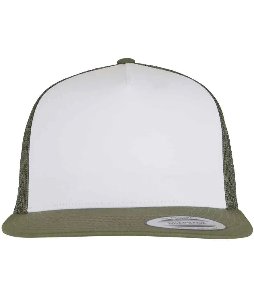 Personalised Custom Branded Flexfit Contrast Trucker Cap - F6006W - Brand It Essex Ltd