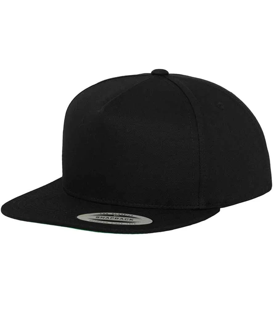 Personalised Custom Branded Flexfit Classic 5 Panel Snapback Cap - F6007 - Brand It Essex Ltd