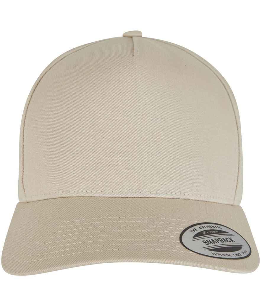 Flexfit 5 Panel Curved Snapback - Brand It Essex Ltd