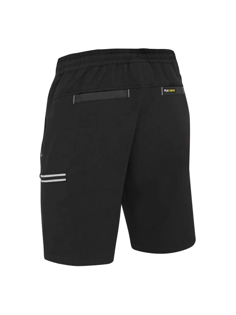 Bisley FLX & MOVE™ 4-Way Stretch Elastic Waist Cargo Shorts - Brand It Essex Ltd