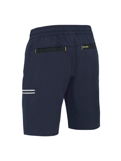 Bisley FLX & MOVE™ 4-Way Stretch Elastic Waist Cargo Shorts