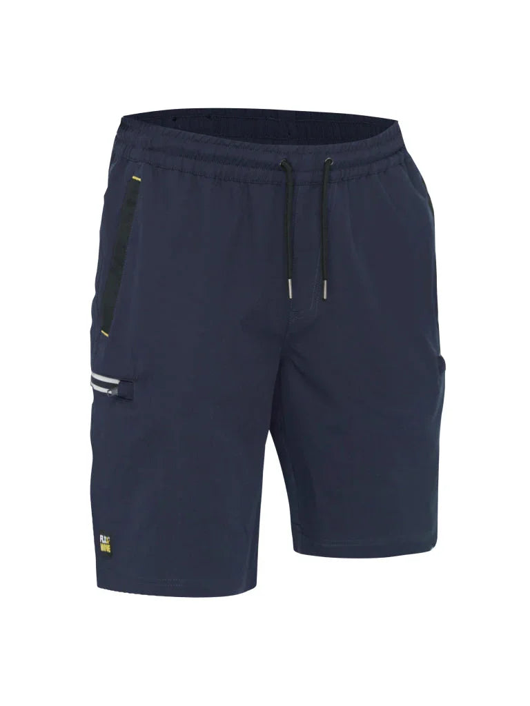 Bisley FLX & MOVE™ 4-Way Stretch Elastic Waist Cargo Shorts - Brand It Essex Ltd