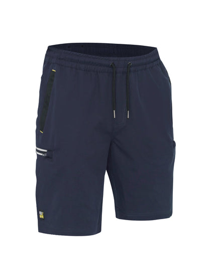 Bisley FLX & MOVE™ 4-Way Stretch Elastic Waist Cargo Shorts
