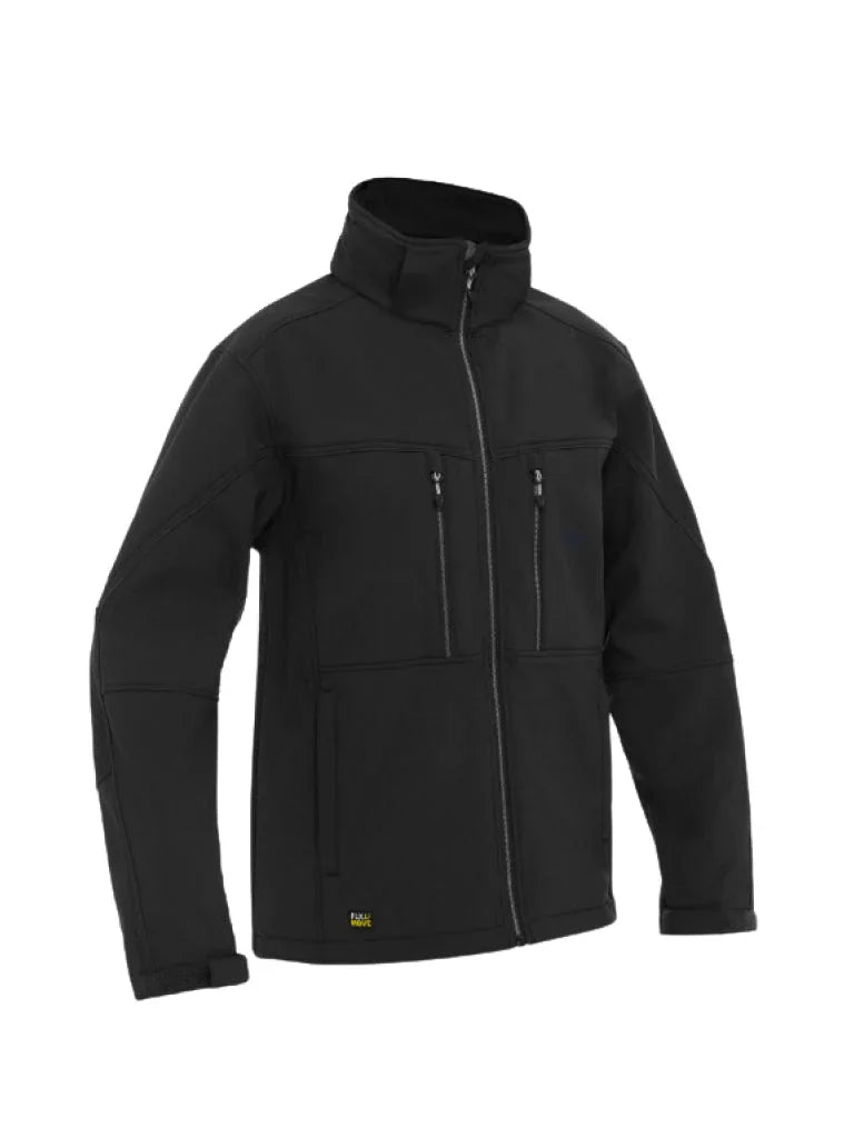 Bisley FLX & MOVE™ Hooded Soft Shell Jacket - Brand It Essex Ltd