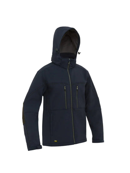 Bisley FLX & MOVE™ Hooded Soft Shell Jacket - Brand It Essex Ltd