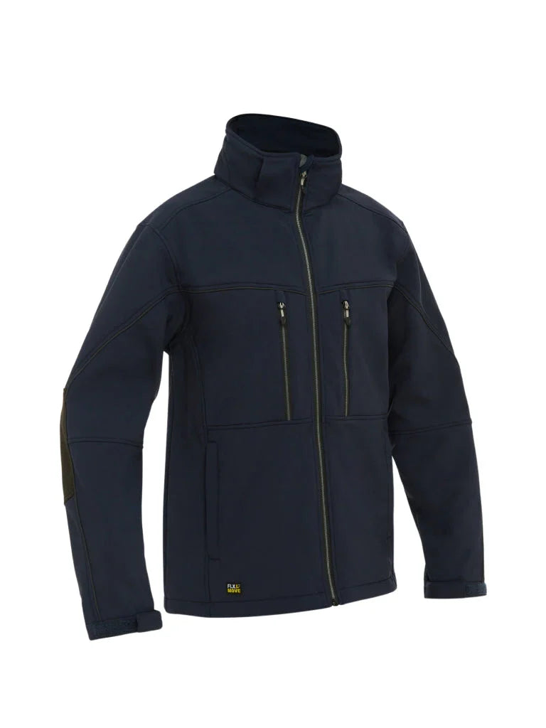 Bisley FLX & MOVE™ Hooded Soft Shell Jacket - Brand It Essex Ltd