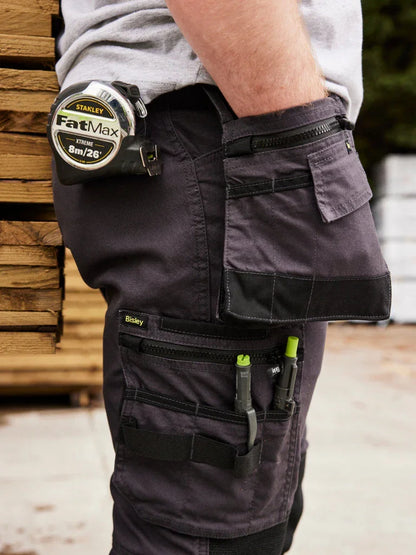 Bisley FLX & MOVE™ Stretch Utility Cargo Trouser with Holster Tool Pockets - Brand It Essex Ltd