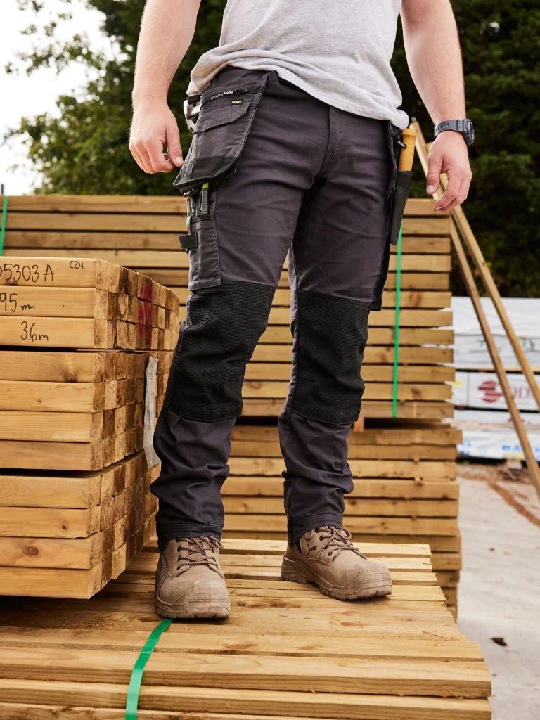 Bisley FLX & MOVE™ Stretch Utility Cargo Trouser with Holster Tool Pockets - Brand It Essex Ltd