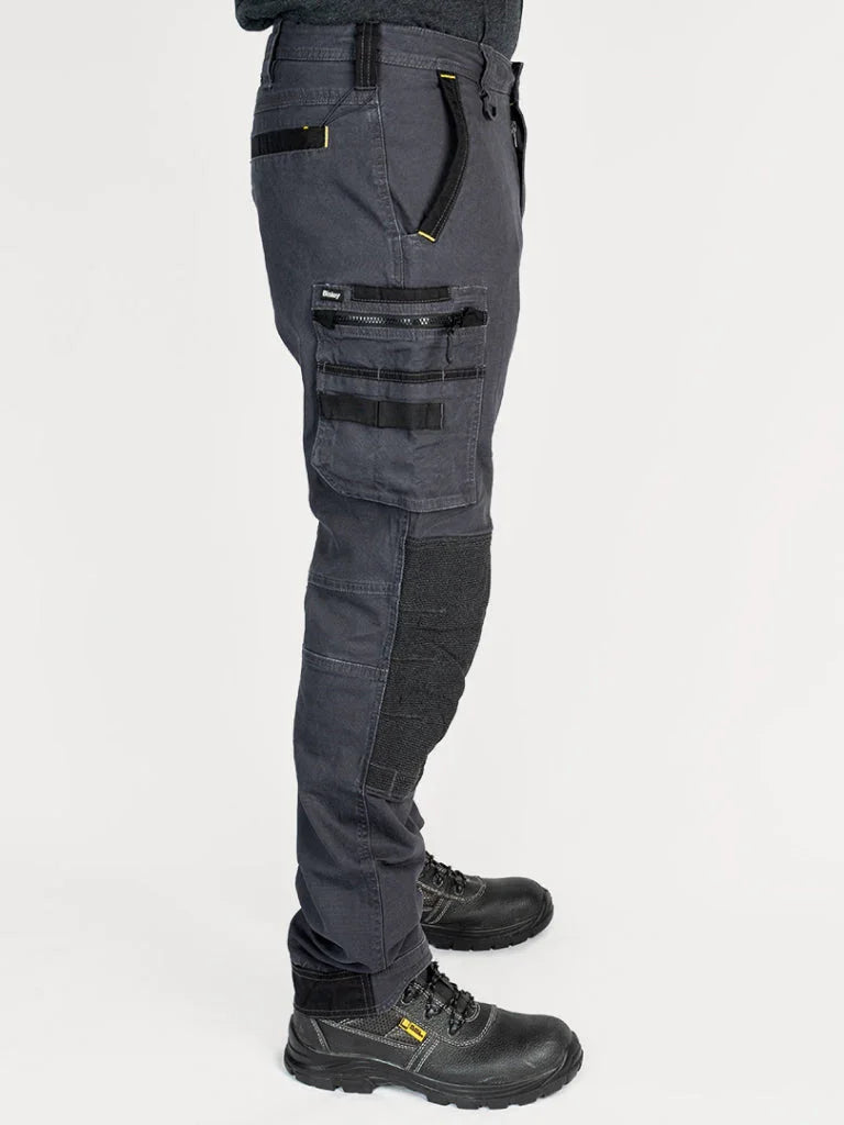 Bisley FLX & MOVE™ STRETCH UTILITY CARGO TROUSER WITH KEVLAR® KNEE PAD POCKETS - Brand It Essex Ltd