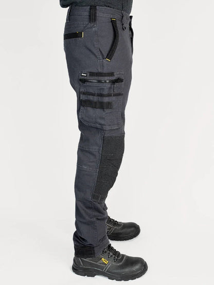 Bisley FLX & MOVE™ STRETCH UTILITY CARGO TROUSER WITH KEVLAR® KNEE PAD POCKETS - Brand It Essex Ltd