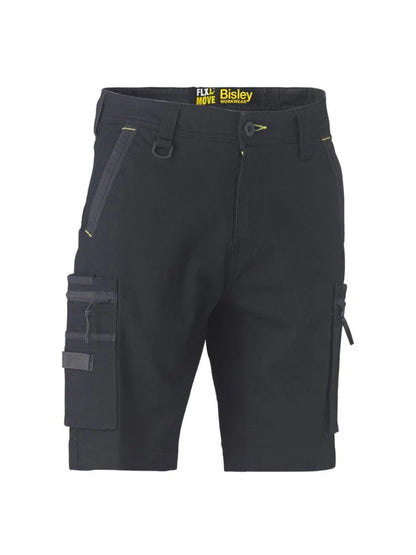 Bisley FLX & MOVE™ STRETCH UTILITY ZIP CARGO SHORT - Brand It Essex Ltd
