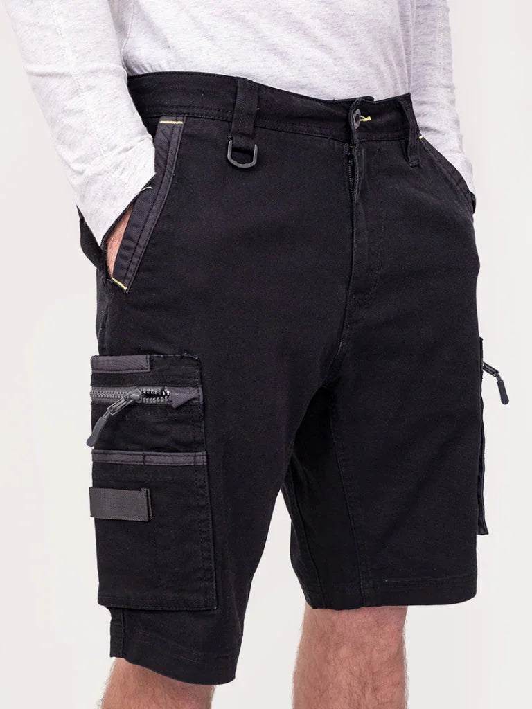 Bisley FLX & MOVE™ STRETCH UTILITY ZIP CARGO SHORT - Brand It Essex Ltd