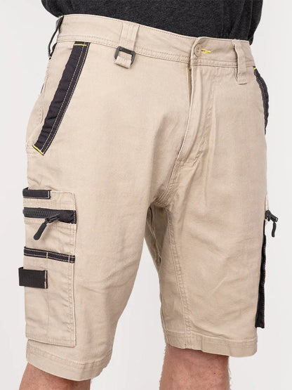 Bisley FLX & MOVE™ STRETCH UTILITY ZIP CARGO SHORT - Brand It Essex Ltd