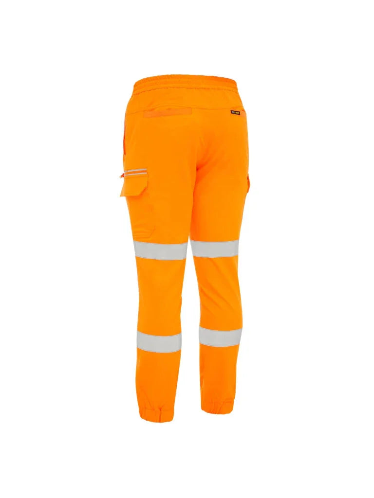 Bisley FLX & MOVE™ Taped Hi Vis 4-Way Stretch Jogger - Brand It Essex Ltd