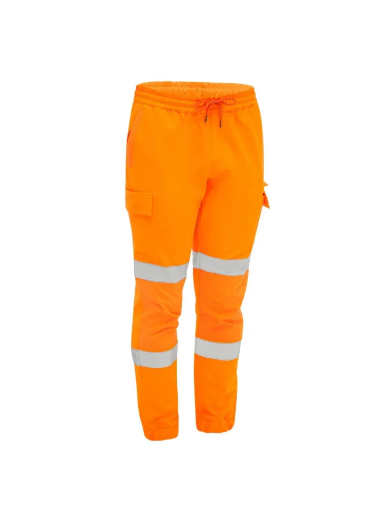 Bisley FLX & MOVE™ Taped Hi Vis 4-Way Stretch Jogger - Brand It Essex Ltd