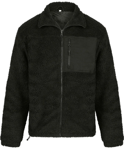 Personalised Custom Branded Front Row Recycled Sherpa Fleece (FR854) - Brand It Essex Ltd