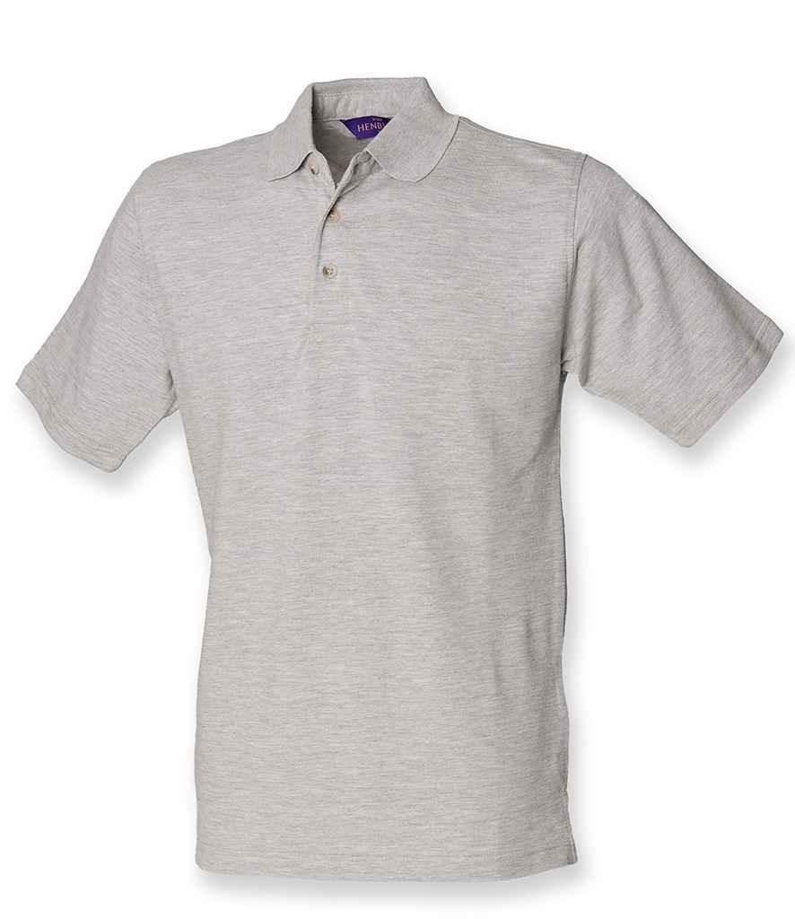 Classic Heavy Cotton Pique Polo Shirt - HB100 - Brand It Essex Ltd