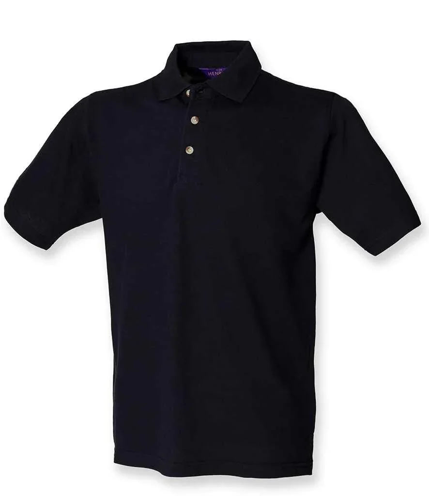 Classic Heavy Cotton Pique Polo Shirt - HB100 - Brand It Essex Ltd