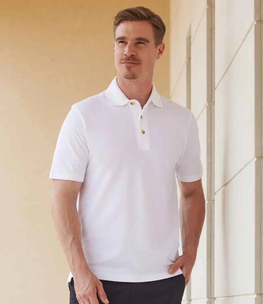 Classic Heavy Cotton Pique Polo Shirt - HB100 - Brand It Essex Ltd