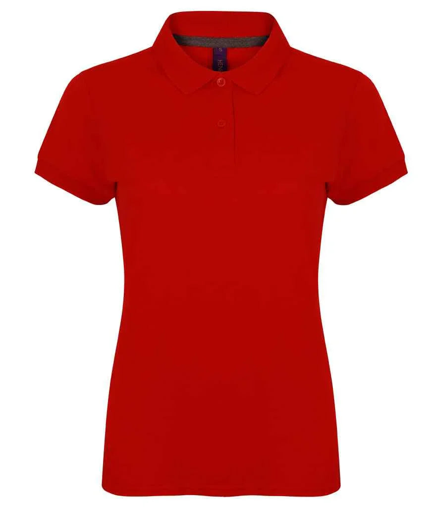 Personalised Custom Branded Ladies Modern Fit Cotton Pique Polo Shirt - HB102 - Brand It Essex Ltd