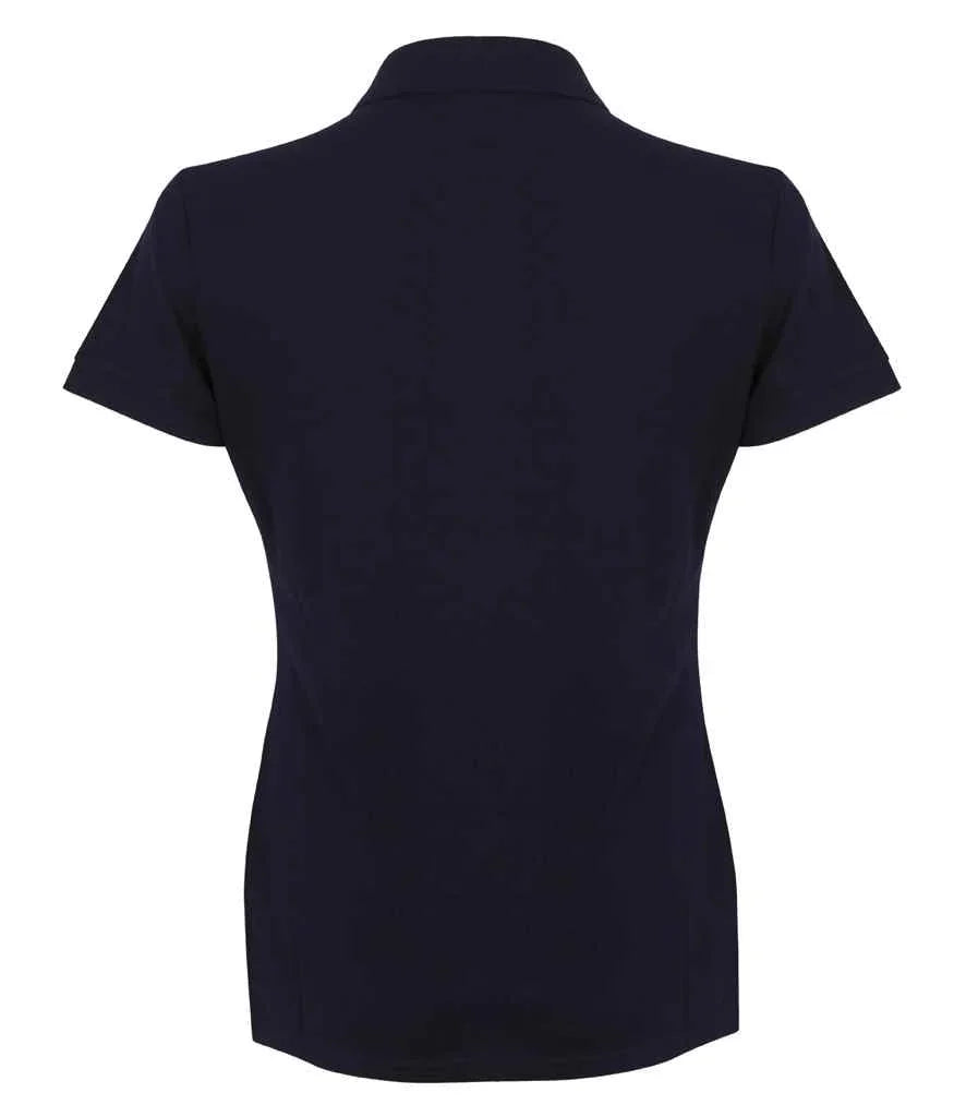 Personalised Custom Branded Ladies Modern Fit Cotton Pique Polo Shirt - HB102 - Brand It Essex Ltd
