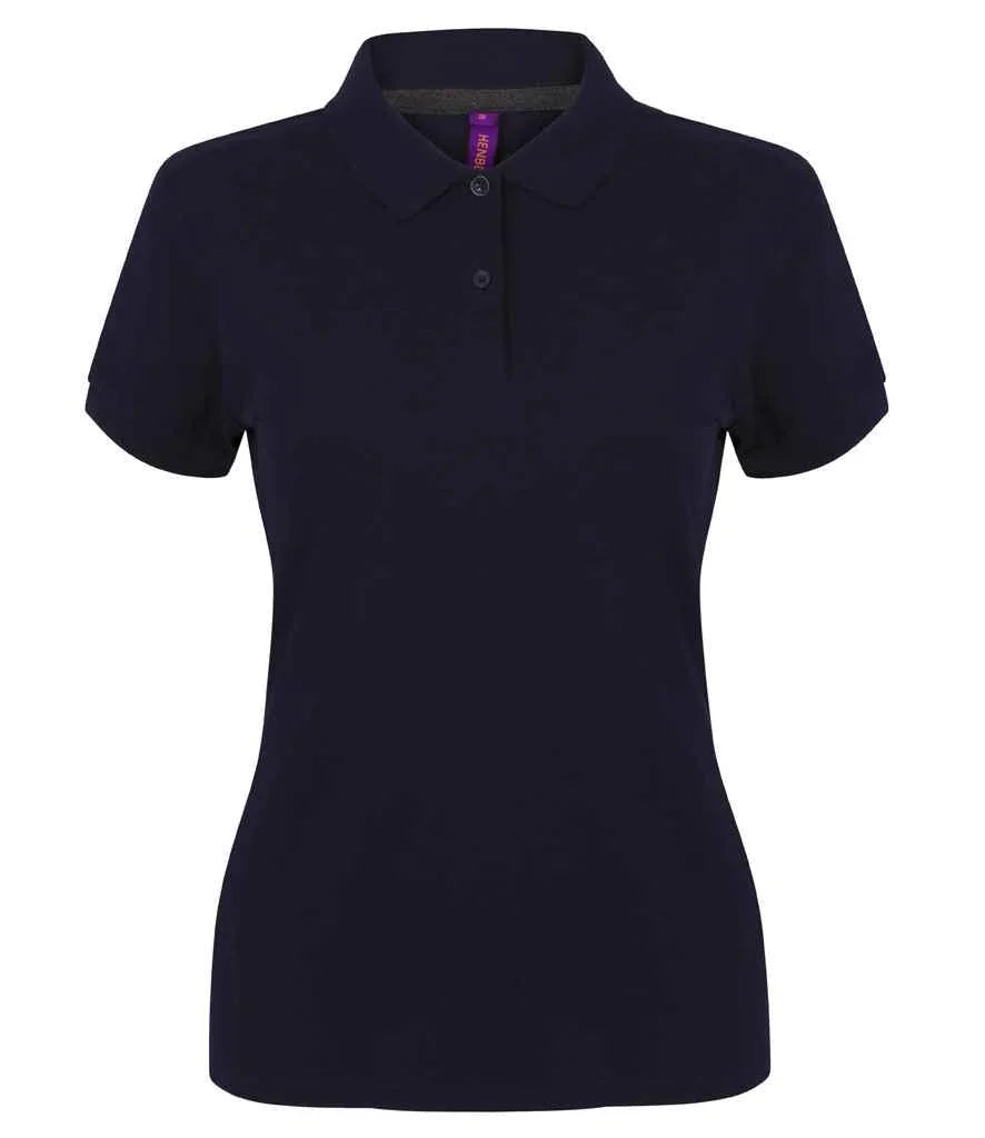 Personalised Custom Branded Ladies Modern Fit Cotton Pique Polo Shirt - HB102 - Brand It Essex Ltd