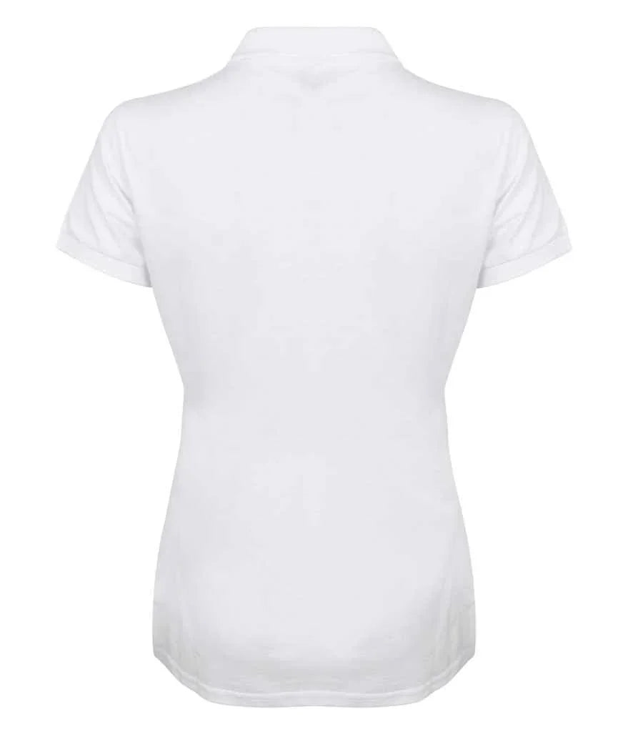 Personalised Custom Branded Ladies Modern Fit Cotton Pique Polo Shirt - HB102 - Brand It Essex Ltd
