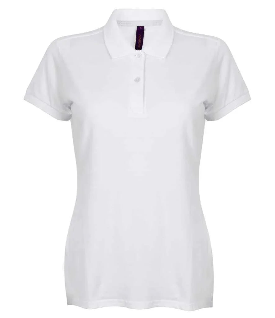 Personalised Custom Branded Ladies Modern Fit Cotton Pique Polo Shirt - HB102 - Brand It Essex Ltd