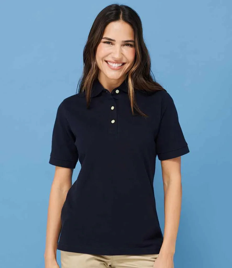 Personalised Custom Branded Ladies Classic Cotton Pique Polo Shirt - HB121 - Brand It Essex Ltd
