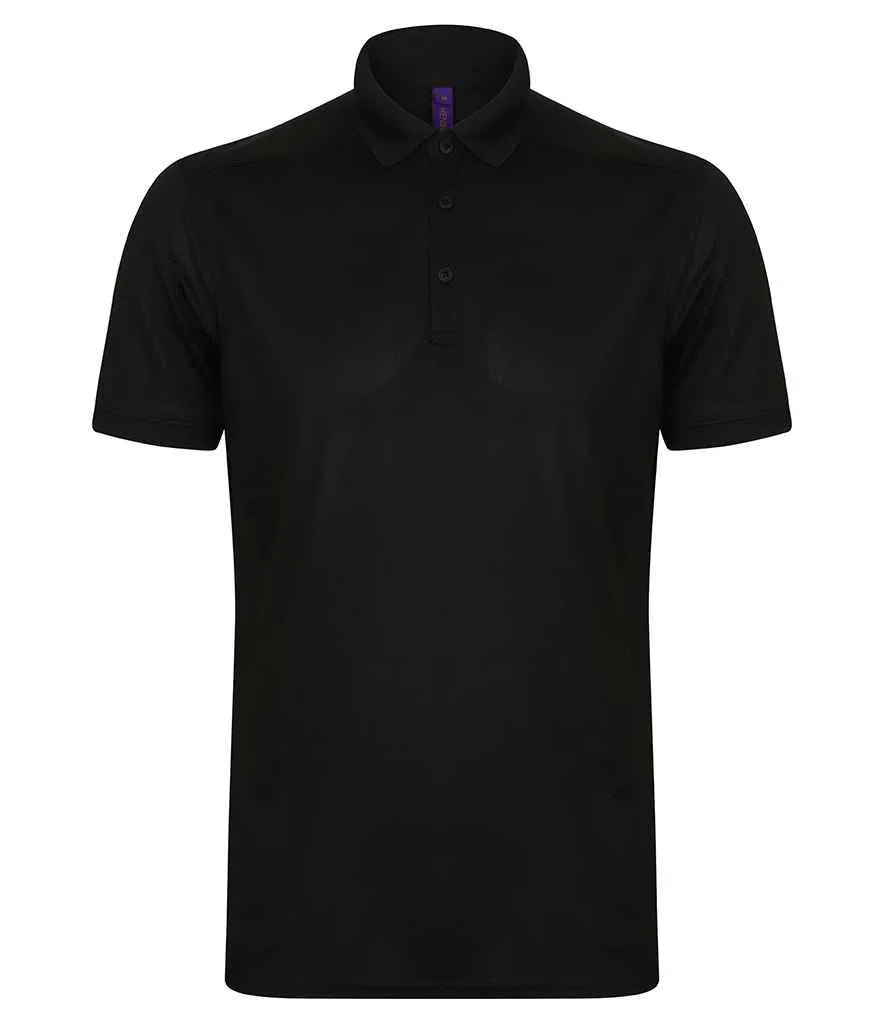 Personalised Custom Branded Henbury Slim Fit Stretch Microfine Pique Polo Shirt - Brand It Essex Ltd