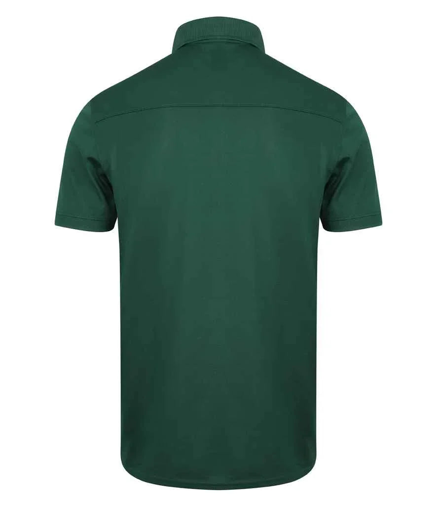 Personalised Custom Branded Henbury Slim Fit Stretch Microfine Pique Polo Shirt - Brand It Essex Ltd