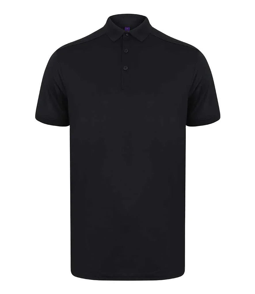 Personalised Custom Branded Henbury Slim Fit Stretch Microfine Pique Polo Shirt - Brand It Essex Ltd