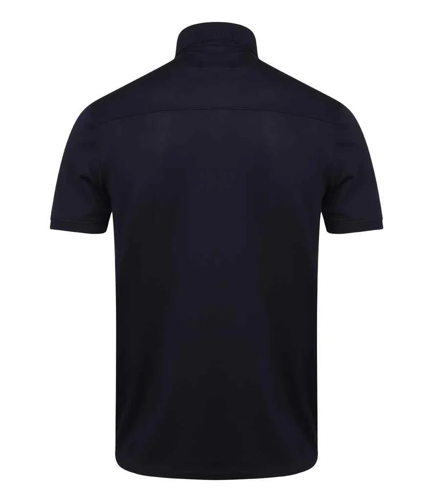 Personalised Custom Branded Henbury Slim Fit Stretch Microfine Pique Polo Shirt - Brand It Essex Ltd