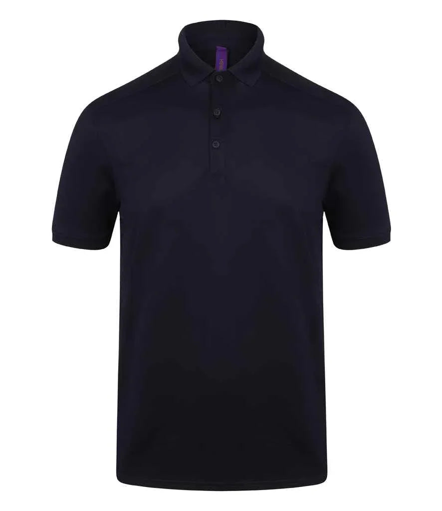 Personalised Custom Branded Henbury Slim Fit Stretch Microfine Pique Polo Shirt - Brand It Essex Ltd