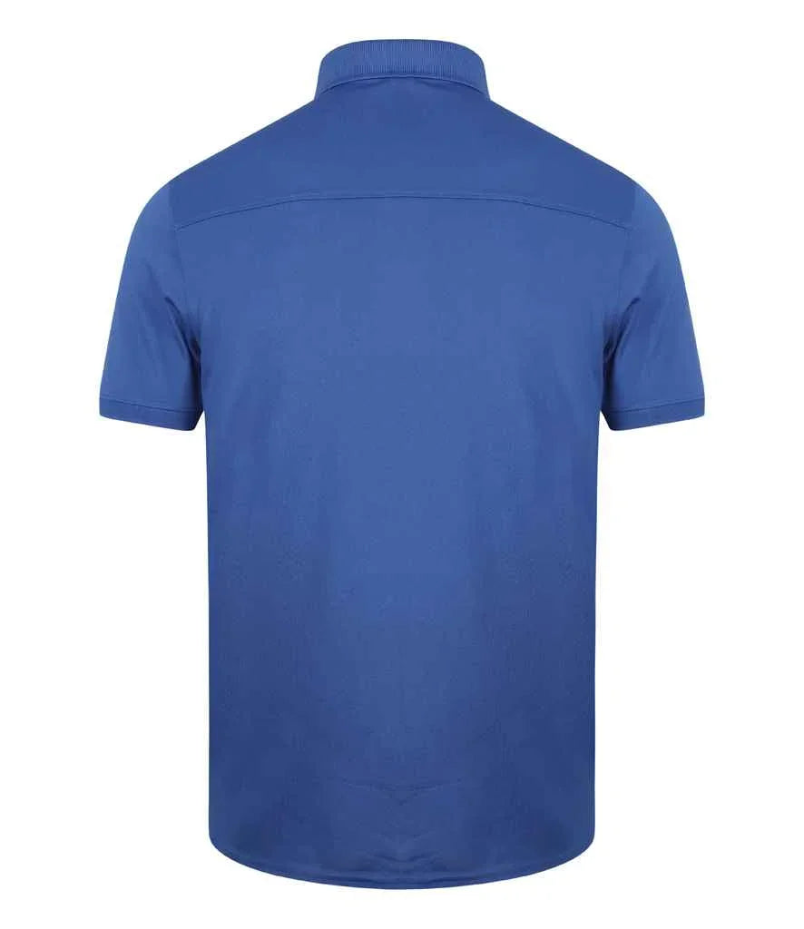 Personalised Custom Branded Henbury Slim Fit Stretch Microfine Pique Polo Shirt - Brand It Essex Ltd
