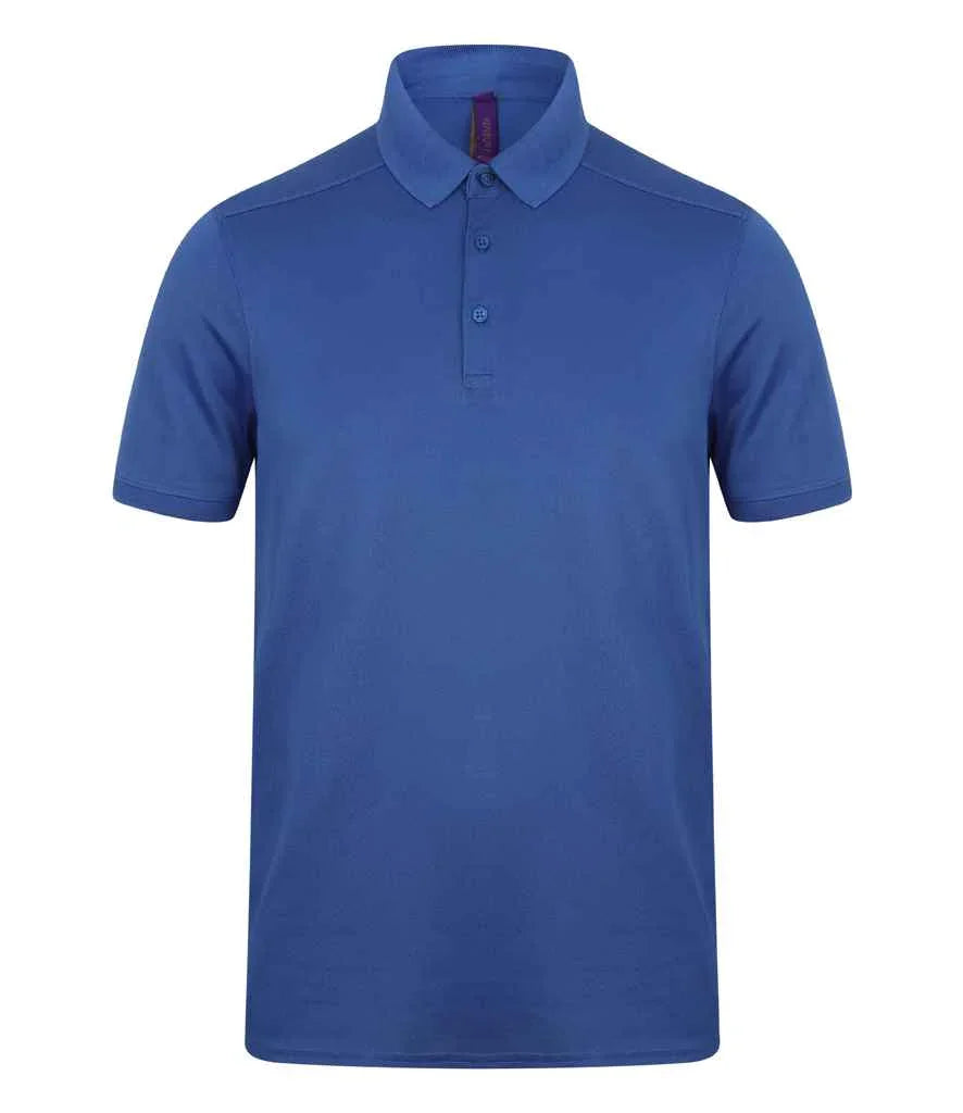 Personalised Custom Branded Henbury Slim Fit Stretch Microfine Pique Polo Shirt - Brand It Essex Ltd