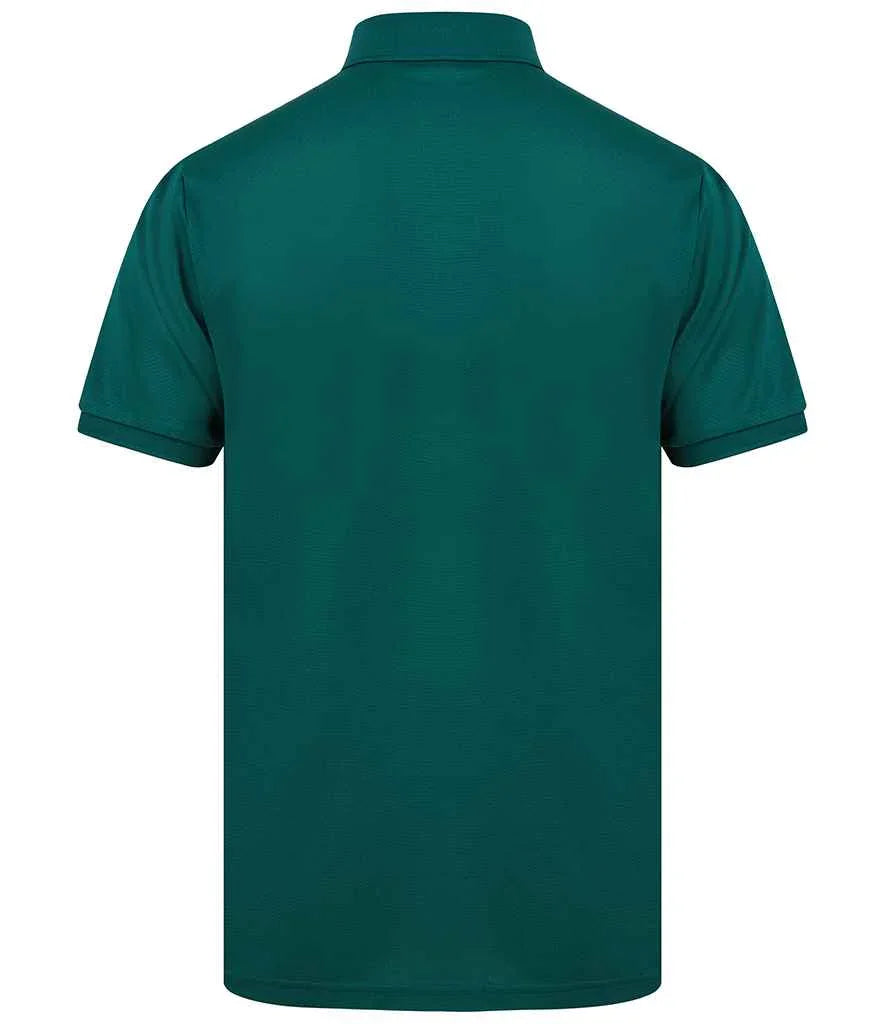 Personalised Custom Branded Henbury Recycled Polyester Pique Polo Shirt - Brand It Essex Ltd